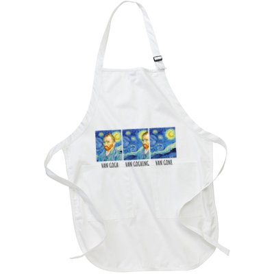 Funny Van Gogh Van Goghing Van Gone Fine Art Painting Joke Apron