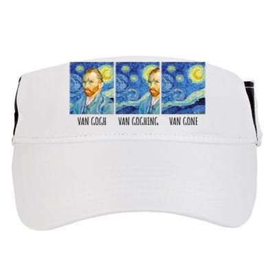 Funny Van Gogh Van Goghing Van Gone Fine Art Painting Joke Adult Drive Performance Visor