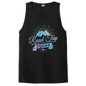 Family Vacation Gift Road Trip Squad Mountains Gift PosiCharge Competitor Tank