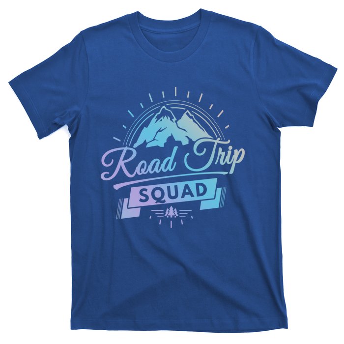 Family Vacation Gift Road Trip Squad Mountains Gift T-Shirt