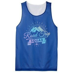 Family Vacation Gift Road Trip Squad Mountains Gift Mesh Reversible Basketball Jersey Tank