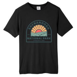 Family Vacation Gift Cute Gift Retro Shenandoah National Park Gift Tall Fusion ChromaSoft Performance T-Shirt