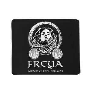 Freyja Viking Goddess Asatru Norse Mythology Viking Gift Mousepad