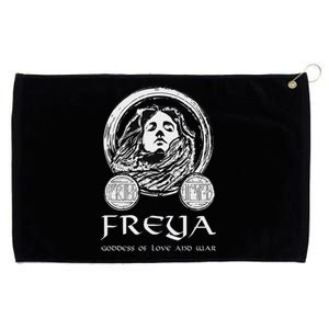 Freyja Viking Goddess Asatru Norse Mythology Viking Gift Grommeted Golf Towel