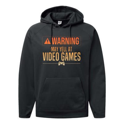 Funny Video Game Nerd Pc Gamer Performance Fleece Hoodie