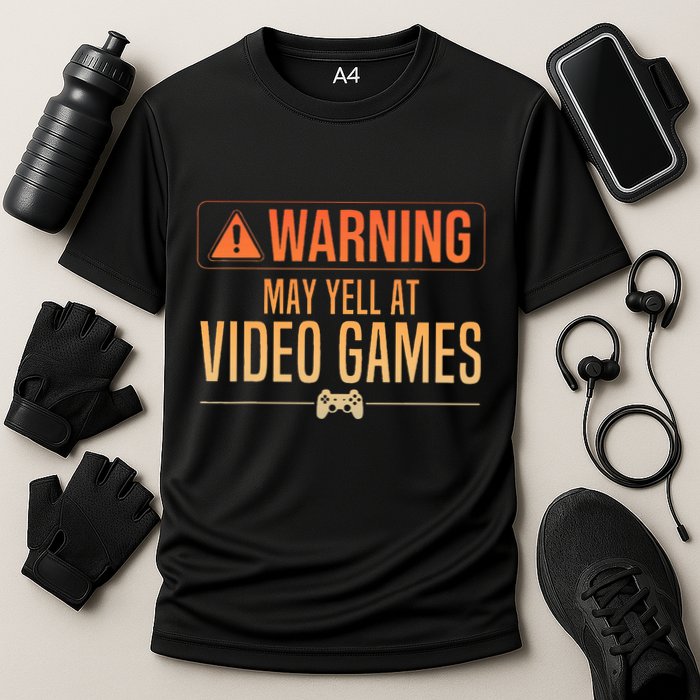 Funny Video Game Nerd Pc Gamer Performance Shirt