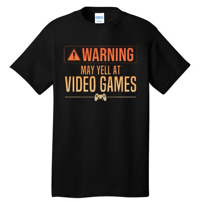 Funny Video Game Nerd Pc Gamer Tall T-Shirt