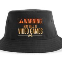 Funny Video Game Nerd Pc Gamer Sustainable Bucket Hat