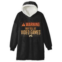 Funny Video Game Nerd Pc Gamer Hooded Wearable Blanket