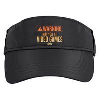 Funny Video Game Nerd Pc Gamer Adult Drive Performance Visor