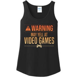 Funny Video Game Nerd Pc Gamer Ladies Essential Tank