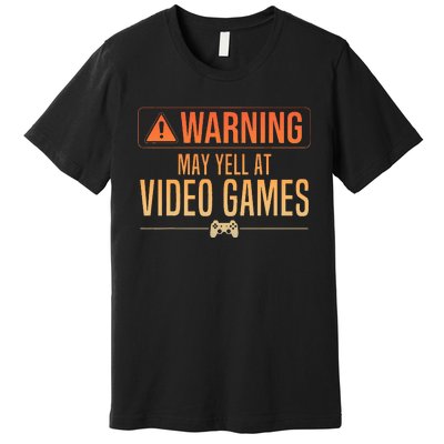 Funny Video Game Nerd Pc Gamer Premium T-Shirt