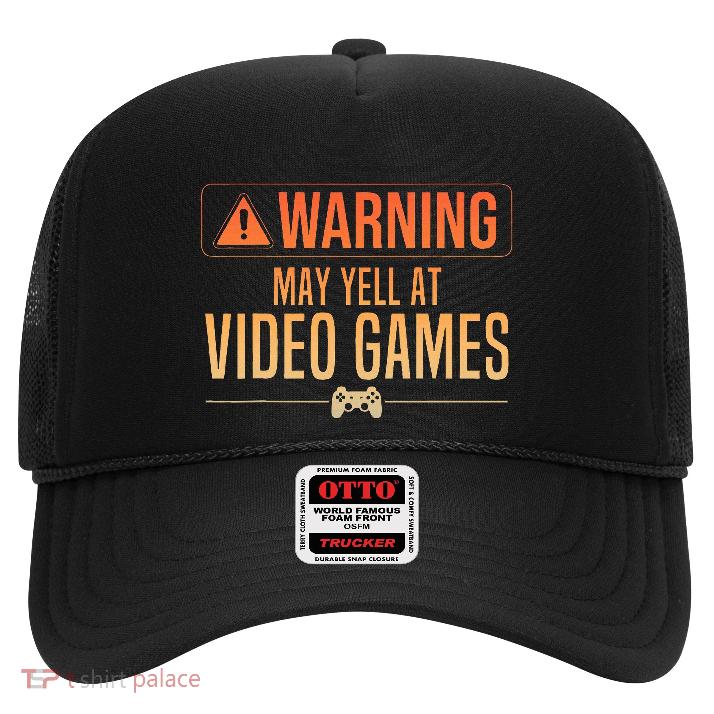 Funny Video Game Nerd Pc Gamer Trucker Hat