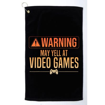 Funny Video Game Nerd Pc Gamer Golf Towel