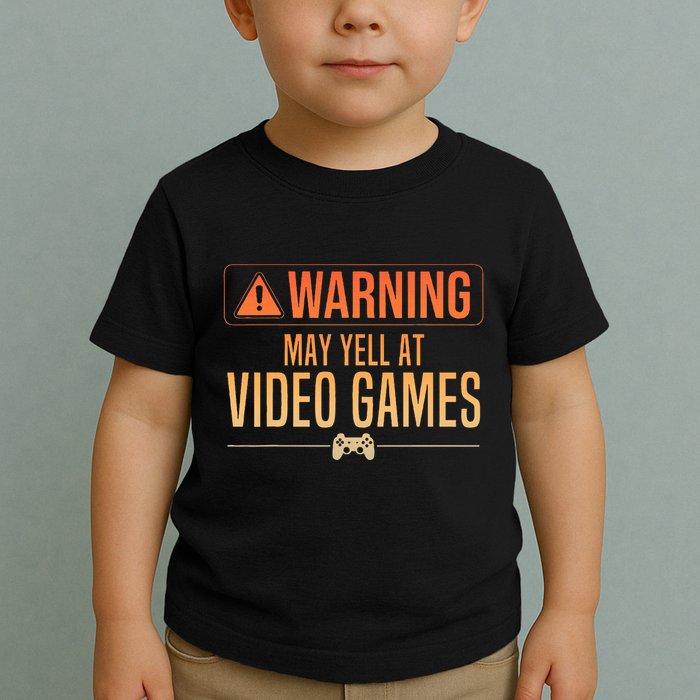Funny Video Game Nerd Pc Gamer Toddler T-Shirt