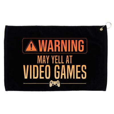 Funny Video Game Nerd Pc Gamer Grommeted Golf Towel
