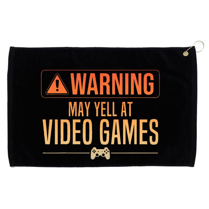 Funny Video Game Nerd Pc Gamer Grommeted Golf Towel