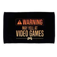 Funny Video Game Nerd Pc Gamer Microfiber Hand Towel