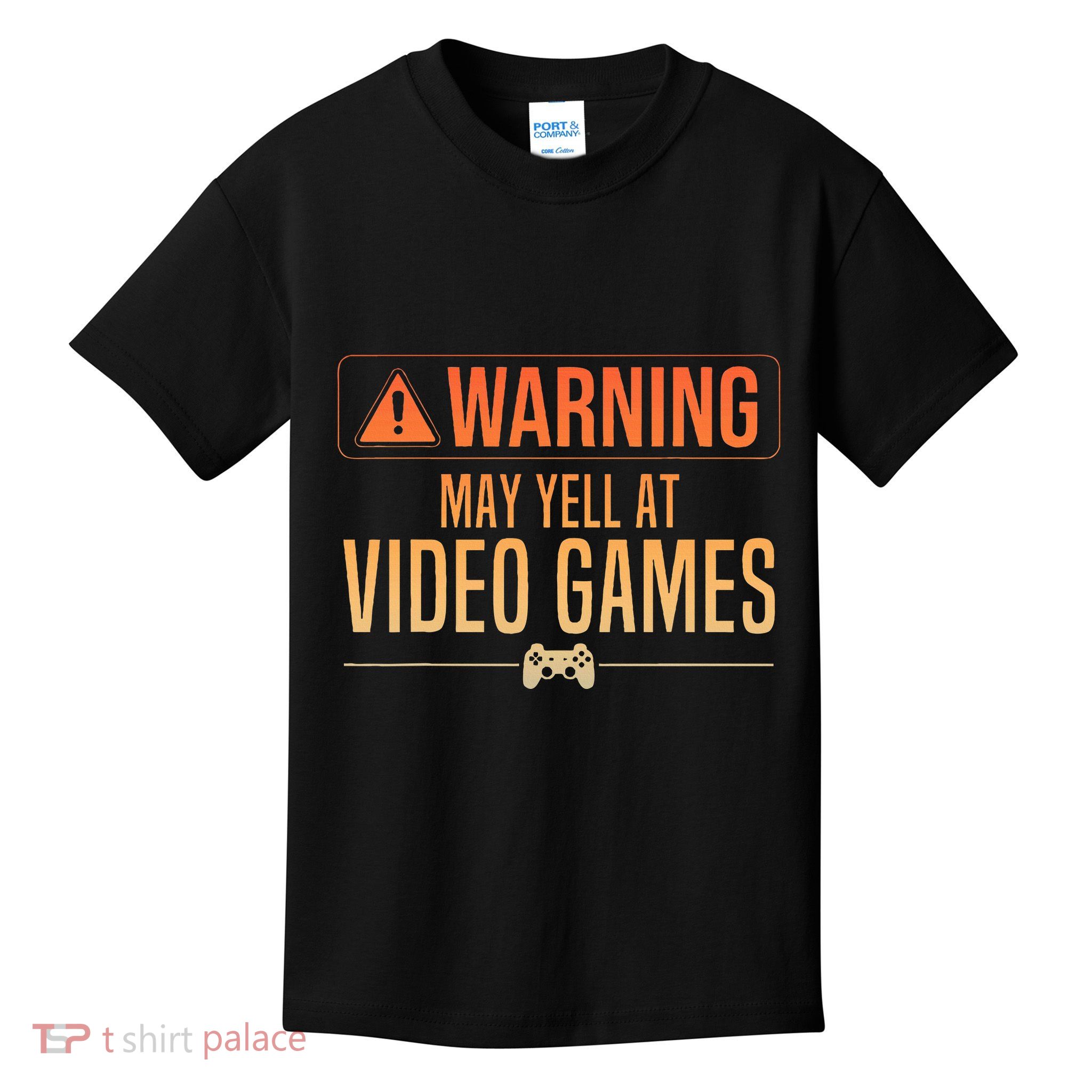 Funny Video Game Nerd Pc Gamer Kids T-Shirt