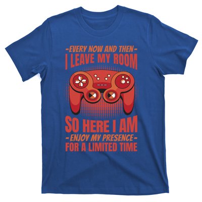 Funny Video Game For Gamers Geek I Paused My Game To Be Here Gift T-Shirt