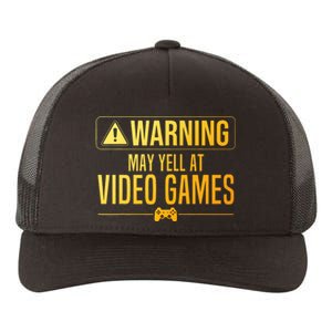 Funny Video Game Art For Gaming Nerd Pc Gamer Yupoong Adult 5-Panel Trucker Hat