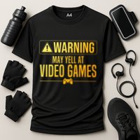 Funny Video Game Art For Gaming Nerd Pc Gamer Performance Shirt