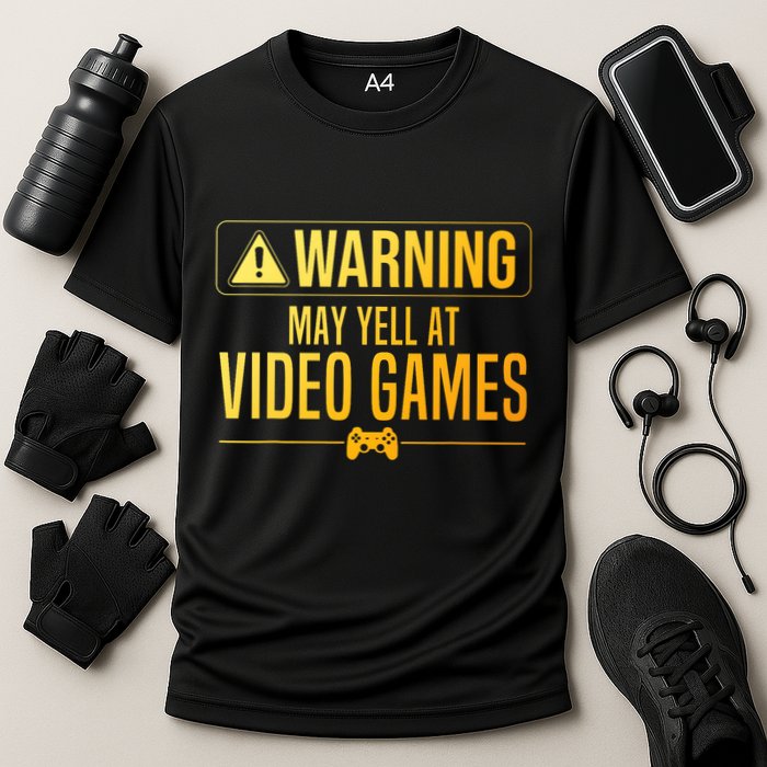 Funny Video Game Art For Gaming Nerd Pc Gamer Performance Shirt