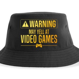 Funny Video Game Art For Gaming Nerd Pc Gamer Sustainable Bucket Hat