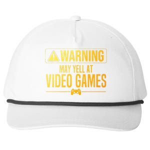 Funny Video Game Art For Gaming Nerd Pc Gamer Snapback Five-Panel Rope Hat