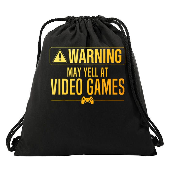 Funny Video Game Art For Gaming Nerd Pc Gamer Drawstring Bag