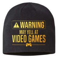 Funny Video Game Art For Gaming Nerd Pc Gamer Sustainable Beanie