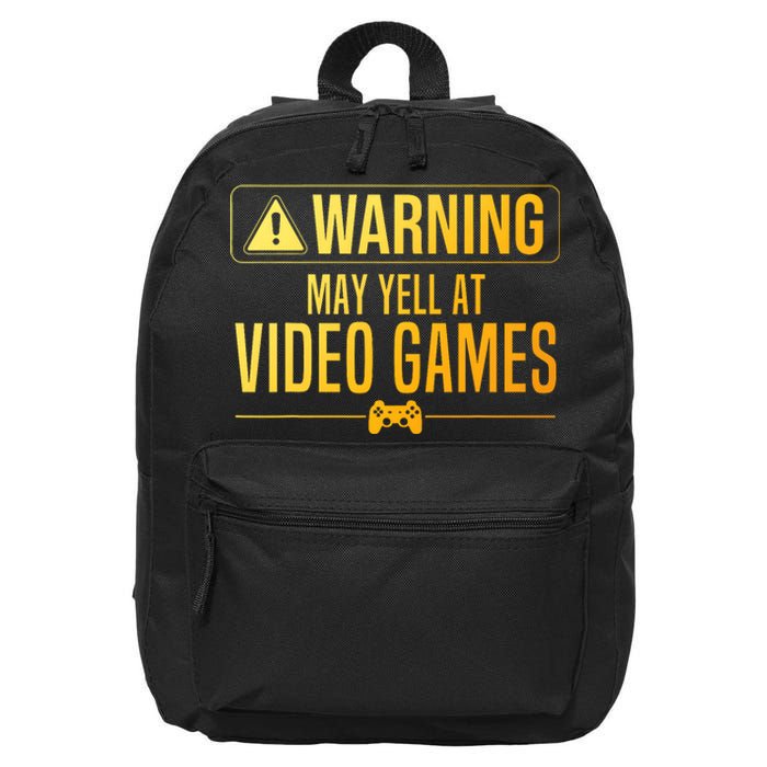 Funny Video Game Art For Gaming Nerd Pc Gamer 16 in Basic Backpack