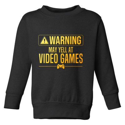Funny Video Game Art For Gaming Nerd Pc Gamer Toddler Sweatshirt
