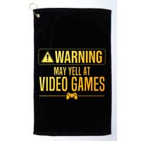 Funny Video Game Art For Gaming Nerd Pc Gamer Golf Towel