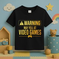 Funny Video Game Art For Gaming Nerd Pc Gamer Toddler T-Shirt