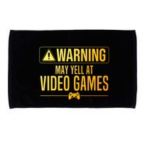 Funny Video Game Art For Gaming Nerd Pc Gamer Microfiber Hand Towel