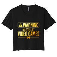Funny Video Game Art For Gaming Nerd Pc Gamer Crop Top