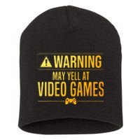 Funny Video Game Art For Gaming Nerd Pc Gamer Short Acrylic Beanie