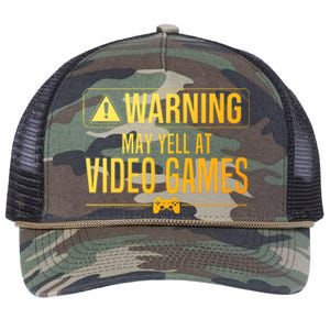 Funny Video Game Art For Gaming Nerd Pc Gamer Retro Rope Trucker Hat Cap