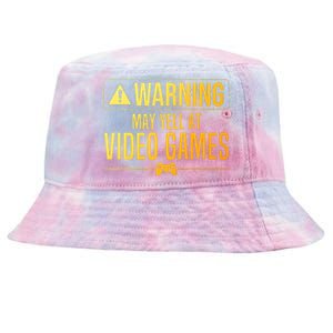 Funny Video Game Art For Gaming Nerd Pc Gamer Tie-Dyed Bucket Hat