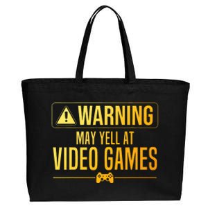 Funny Video Game Art For Gaming Nerd Pc Gamer Cotton Canvas Jumbo Tote