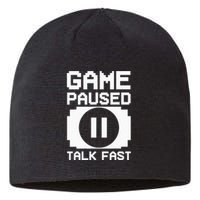 Funny Video Game Design For  Video Gaming Sustainable Beanie