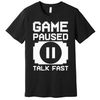 Funny Video Game Design For  Video Gaming Premium T-Shirt