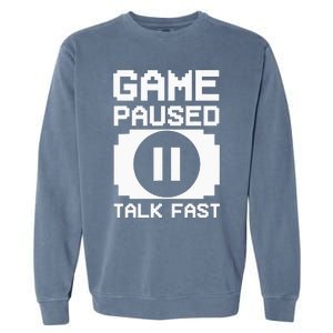 Funny Video Game Design For  Video Gaming Garment-Dyed Sweatshirt