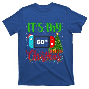 Funny Video Game Lover ItS My 60th Christmas Birthday Great Gift T-Shirt