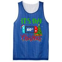 Funny Video Game Lover ItS My 60th Christmas Birthday Great Gift Mesh Reversible Basketball Jersey Tank