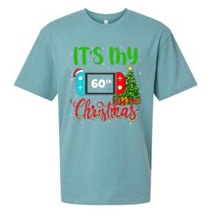 Funny Video Game Lover ItS My 60th Christmas Birthday Great Gift Sueded Cloud Jersey T-Shirt