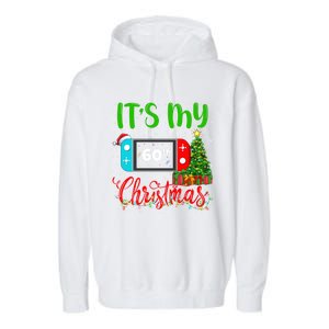 Funny Video Game Lover ItS My 60th Christmas Birthday Great Gift Garment-Dyed Fleece Hoodie