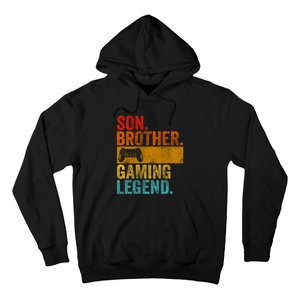 Funny Video Gamer Son Brother Gaming Legend Hoodie