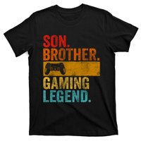 Funny Video Gamer Son Brother Gaming Legend T-Shirt